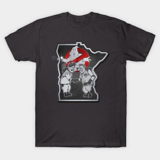 Twin Cities Ghostbusters Plain Steel Logo T-Shirt